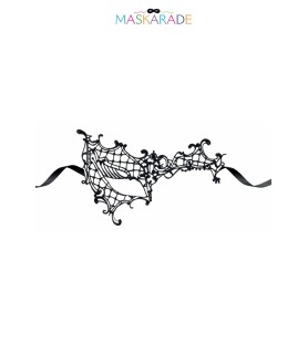 Loup broderie souple Croissant de lune
