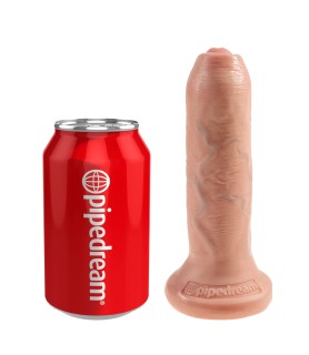 Gode 17,5 cm avec prépuce - King Cock