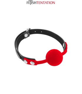 Baillon boule rouge - Fetish Tentation