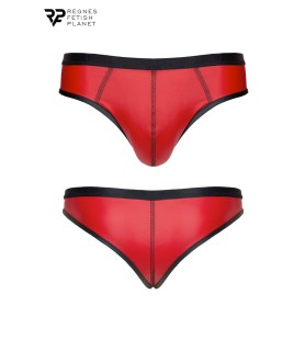Slip rouge wetlook - Regnes