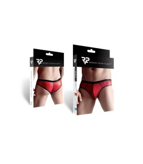 Slip rouge wetlook - Regnes