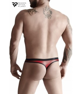String en wetlook rouge - Regnes