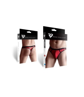 String en wetlook rouge - Regnes