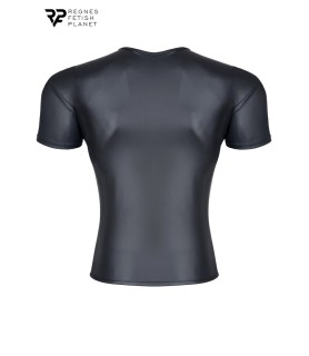 T-shirt wetlook noir - Regnes