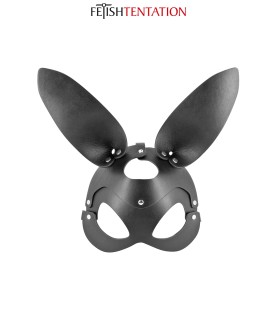 Masque bunny simili cuir réglable - Fetish Tentation