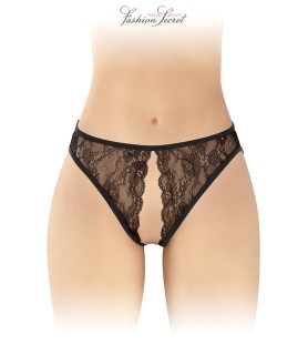 String noir ouvert Victoria - Fashion Secret