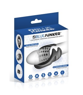 Masturbateur vibrant  automatique avec ergots - Blue Junker