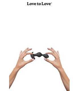 Plug anal vibrant Twinny Bud noir