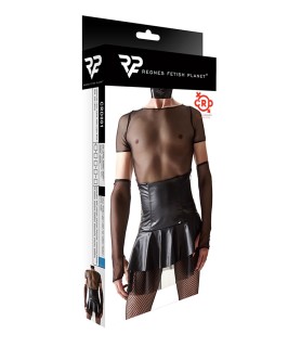 Jupe noire taille haute - Regnes