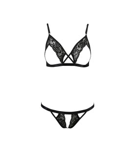 Ensemble sexy ouvert Diabolina - Passion