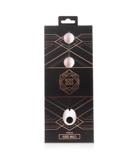 Ben Wa Balls - Rosy Gold