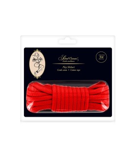 Corde de bondage rouge 5m - Sweet Caress