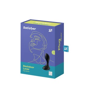 Plug vibrant Backdoor Lover noir - Satisfyer