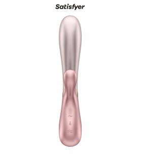 Rabbit chauffant Hot Lover rose - Satisfyer