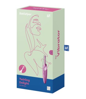 Stimulateur Twirling Delight Framboise - Satisfyer