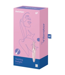 Stimulateur Twirling Delight Rose - Satisfyer