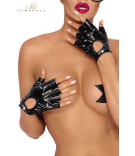 Gants mitaines en wetlook F264