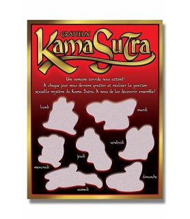 Carte à gratter Kama Sutra