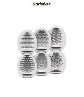 Pack de 6 Satisfyer Eggs assortis
