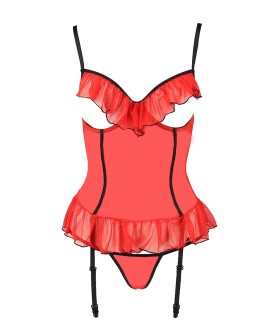 Guêpière seins nus Cherry - Passion