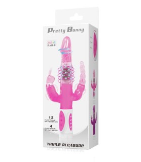 Vibro Pretty Bunny Triple Pleasure