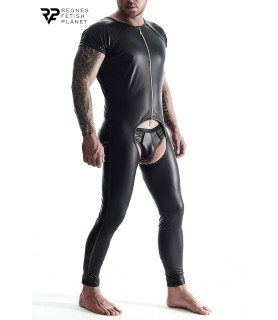Combinaison ouverte en wetlook - Regnes