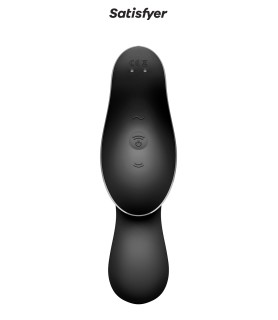 Vibro à air pulsé Curvy Trinity 2 noir - Satisfyer