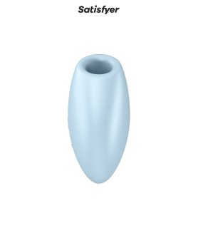 Double stimulateur Cutie Heart bleu - Satisfyer
