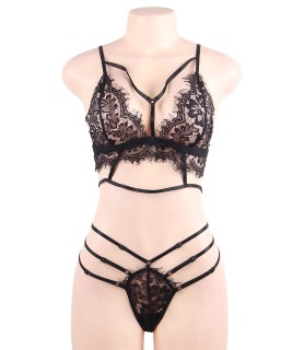 Ensemble sexy dentelle - Paris Hollywood