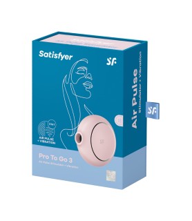 Stimulateur Satisfyer Pro To Go 3 rose