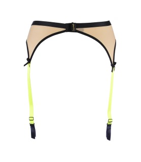 Porte-jarretelles chair et fluo V-10142 - Axami
