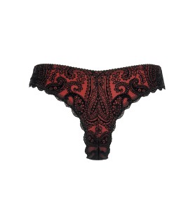 String rouge et noir  V-10048 - Axami