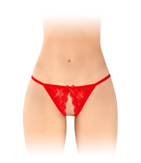 Culotte ouverte Zoé rouge - Fashion Secret