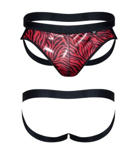 Jockstrap en tulle zébré - Regnes