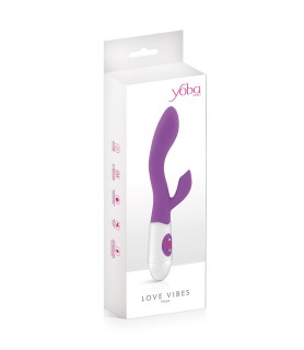 Vibromasseur Rabbit Naya violet - Yoba