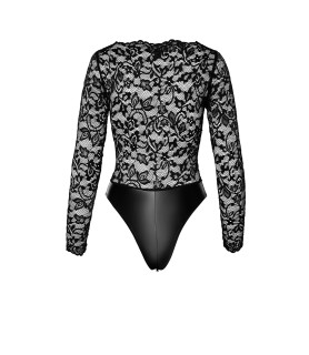 Body Psyché F296 wetlook et dentelle