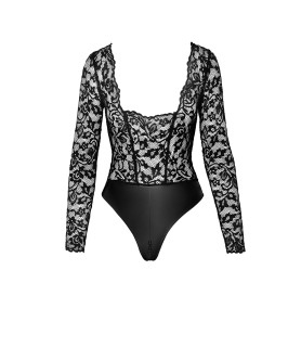 Body Psyché F296 wetlook et dentelle
