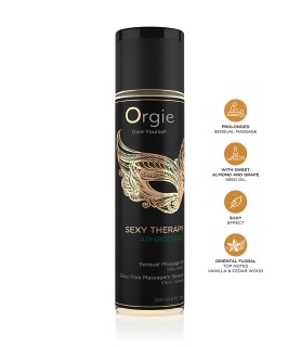 Huile De Massage Sensuelle Sexy Therapy Aphrodisiac 200ml