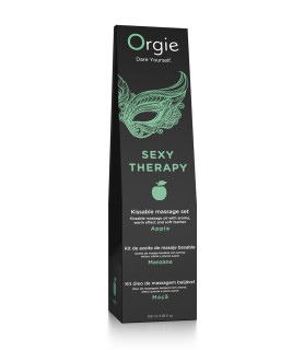 Huile de massage embrassable Sexy Therapy Pomme