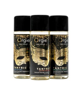 Coffret 3 huiles de massage Sensuel Tantric Collection