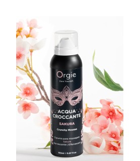 Mousse de massage effervescente Sakura 150ml