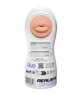 Masturbateur Maxi Flex Oral Experience - Alive