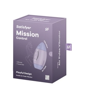 Stimulateur sans contact et vibrant Mission Control - Satisfyer