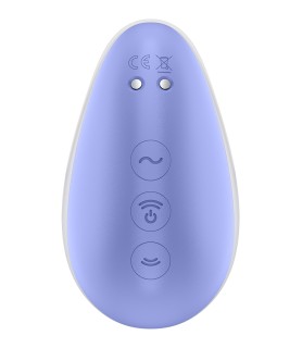 Stimulateur Pixie Dust air pulsé et vibrations - rose et violet