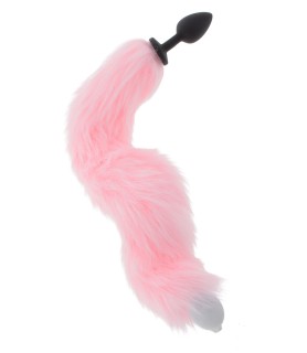 Plug anal Licorne avec queue lumineuse - Taboom