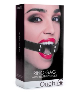 Baillon BDSM Ring Gag - Ouch!